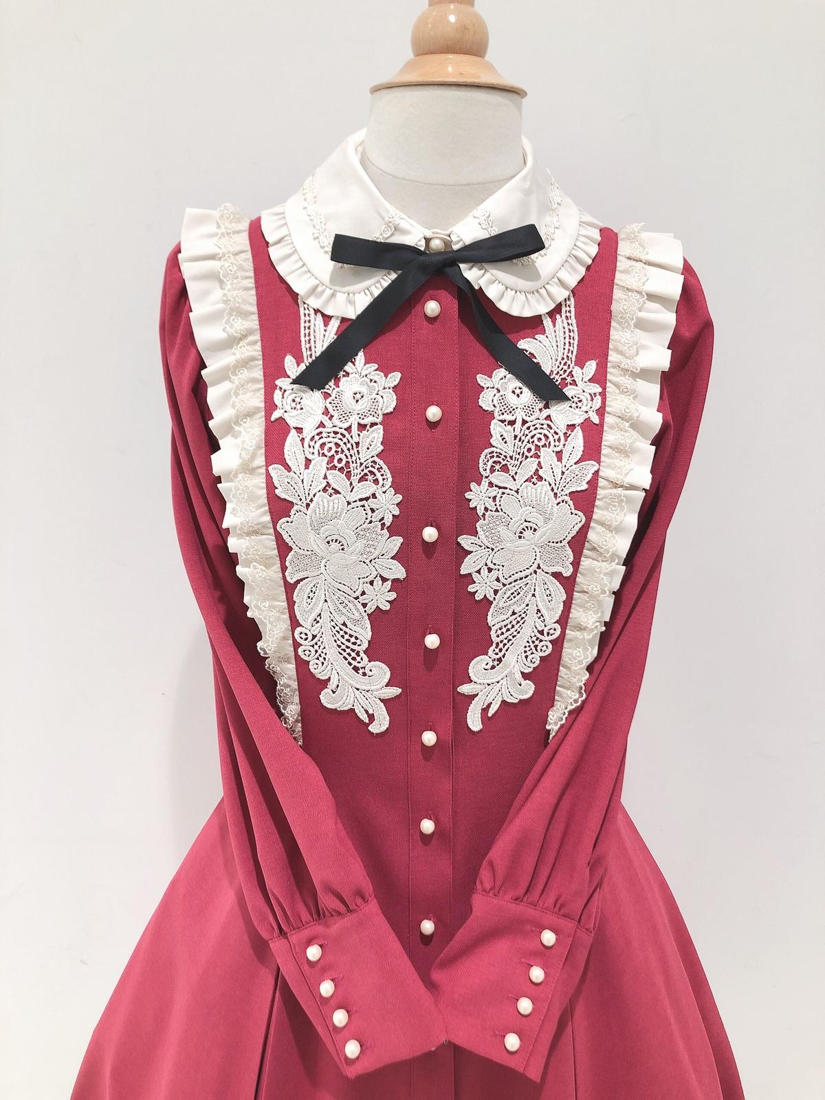 Innocent World ミシェルワンピース ピンク 生成 Mサイズ Chou Cho