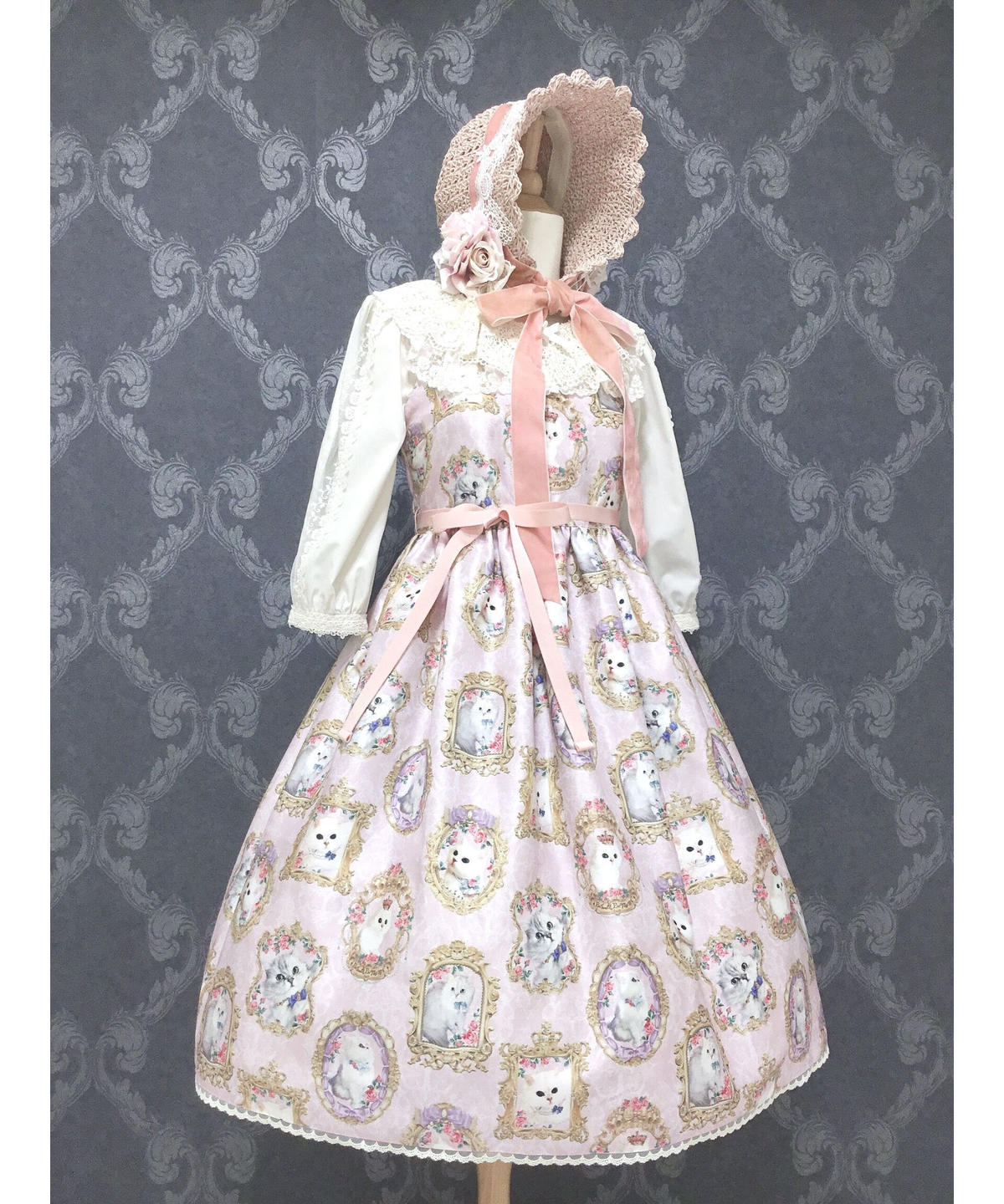 Enchantlic Enchantilly 猫の王女達の肖像画 ワンピース Enchantlic Enchantilly / 猫の王女達の肖像画カットソー