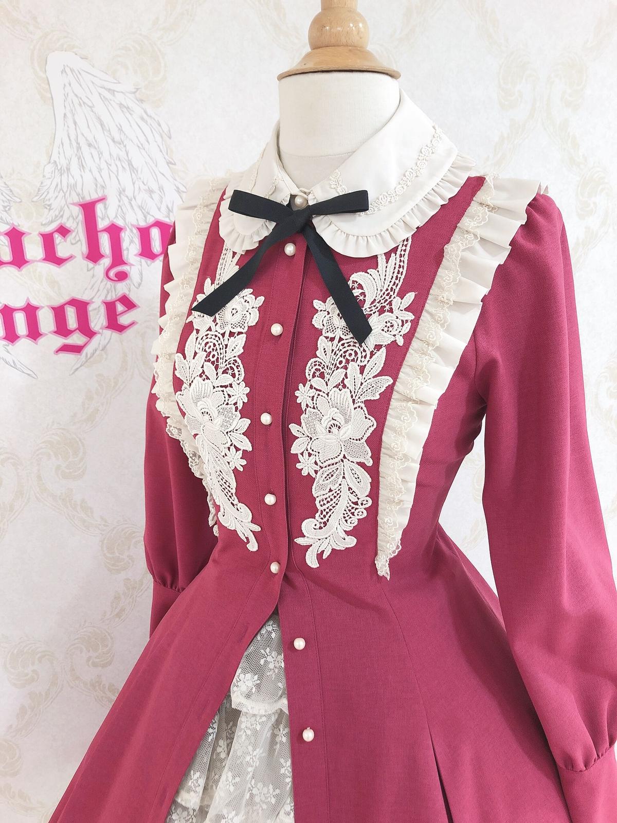 Innocent World ミシェルワンピース ピンク 生成 Mサイズ Chou Cho