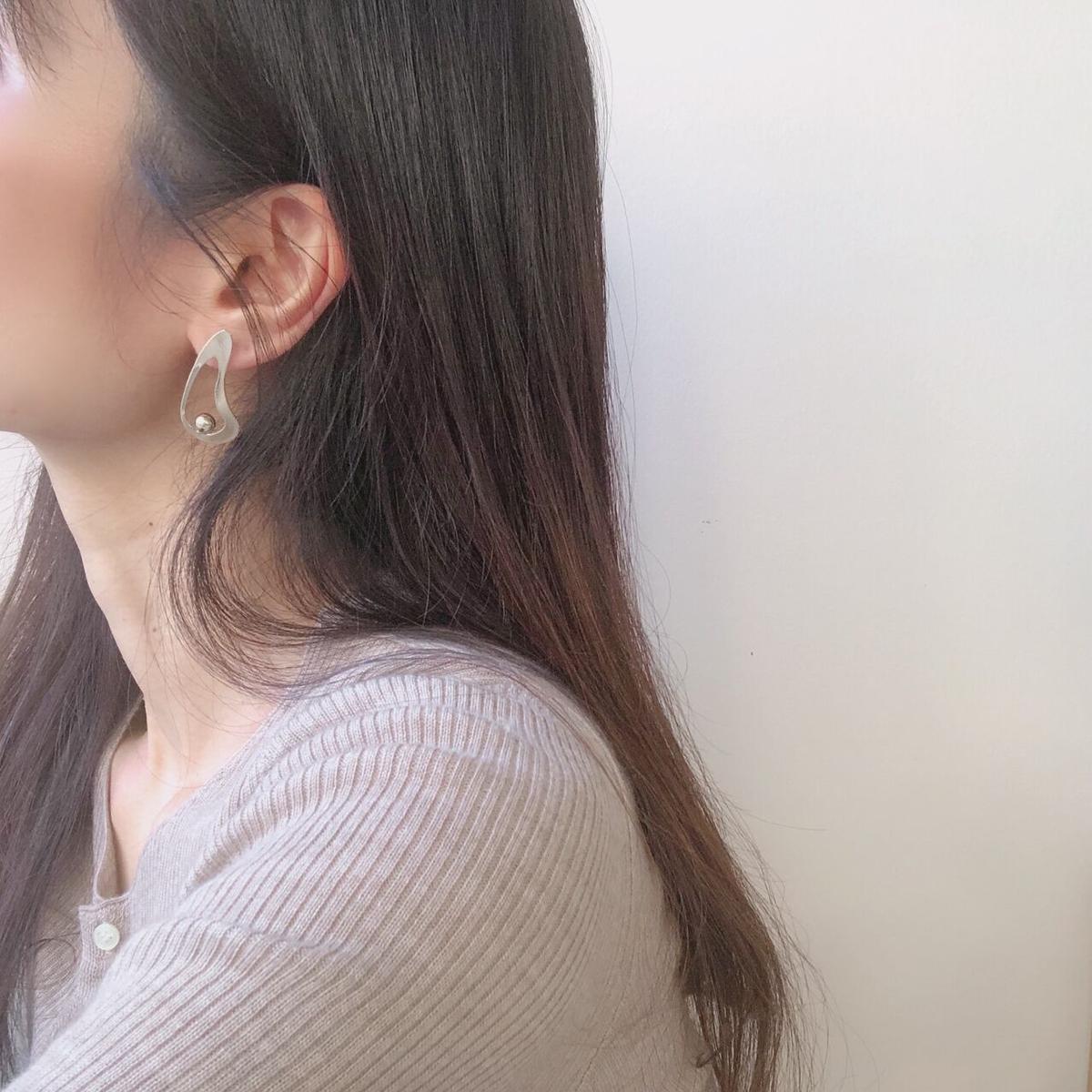 Deformed Design Earring Chou Chou Fil Deformed Design Earring Chou Chou Fil