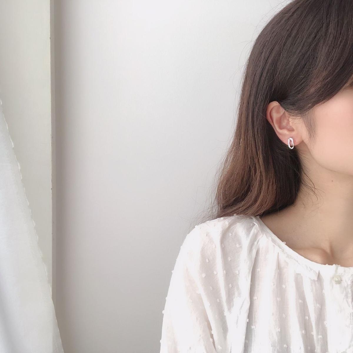 Oblong Mini Earring Chou Chou Fil