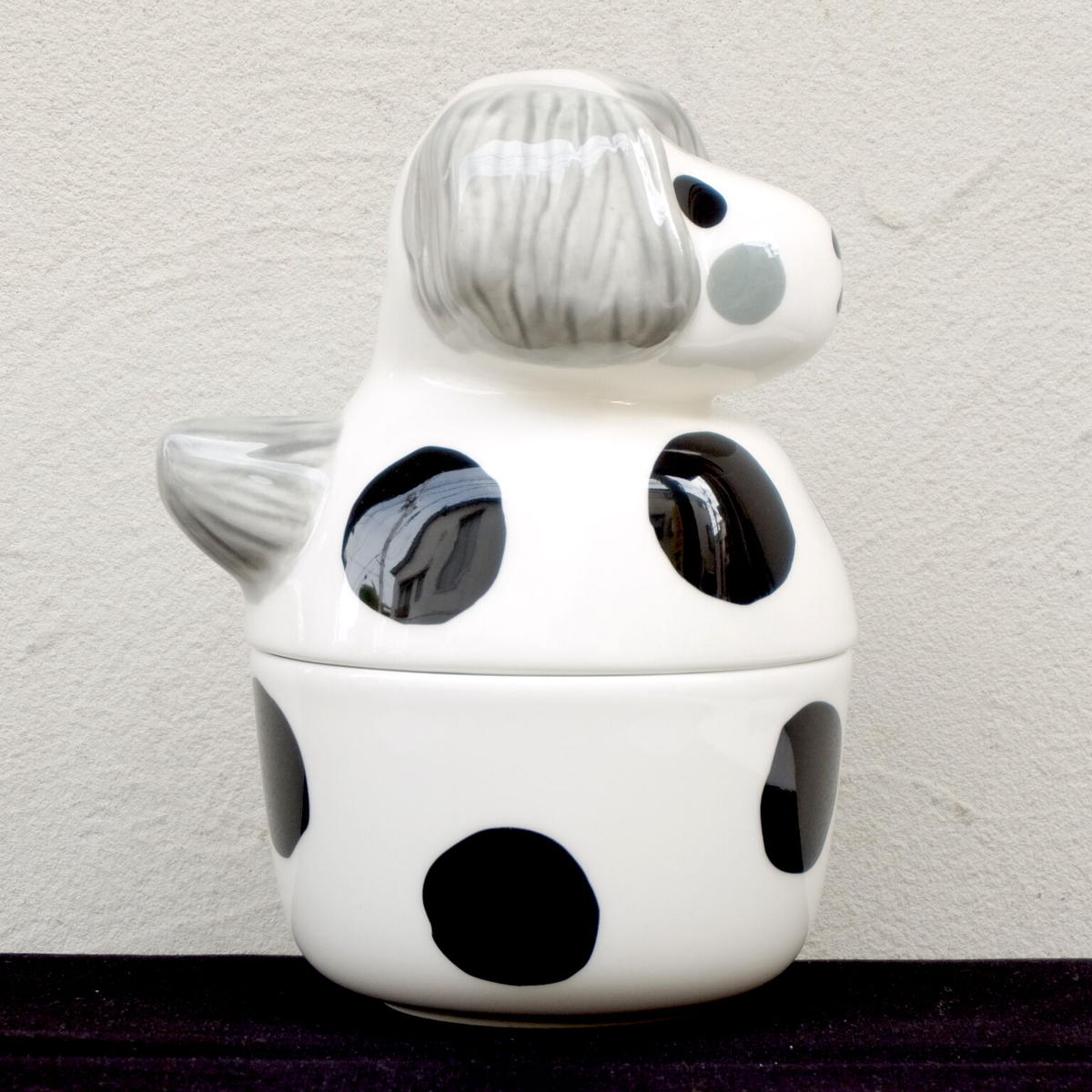 マリメッコ marimekko 70周年記念 フィギア/入れ物(Pilkkuhauva)新品 ...