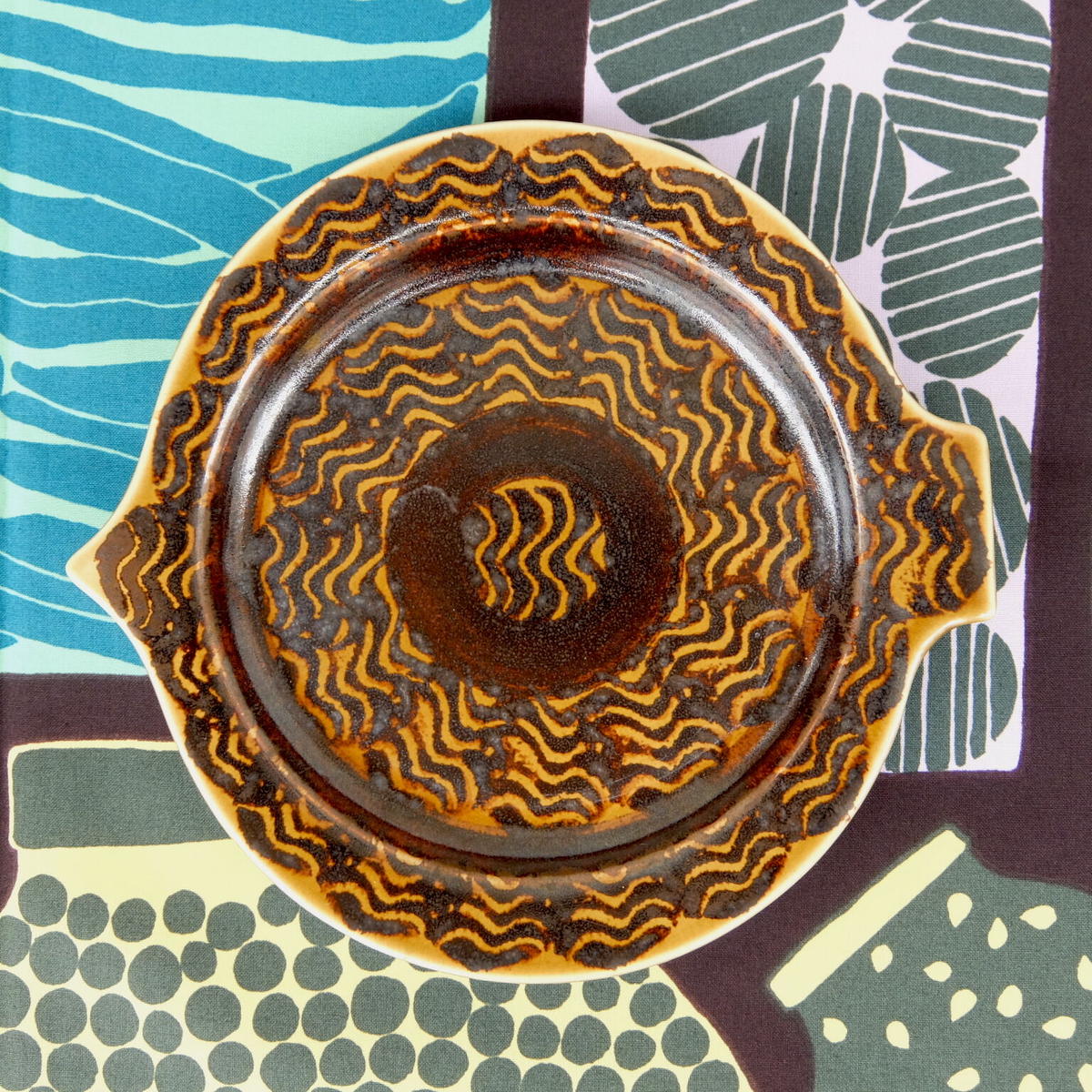 ARABIA gog fish お魚プレート33cm