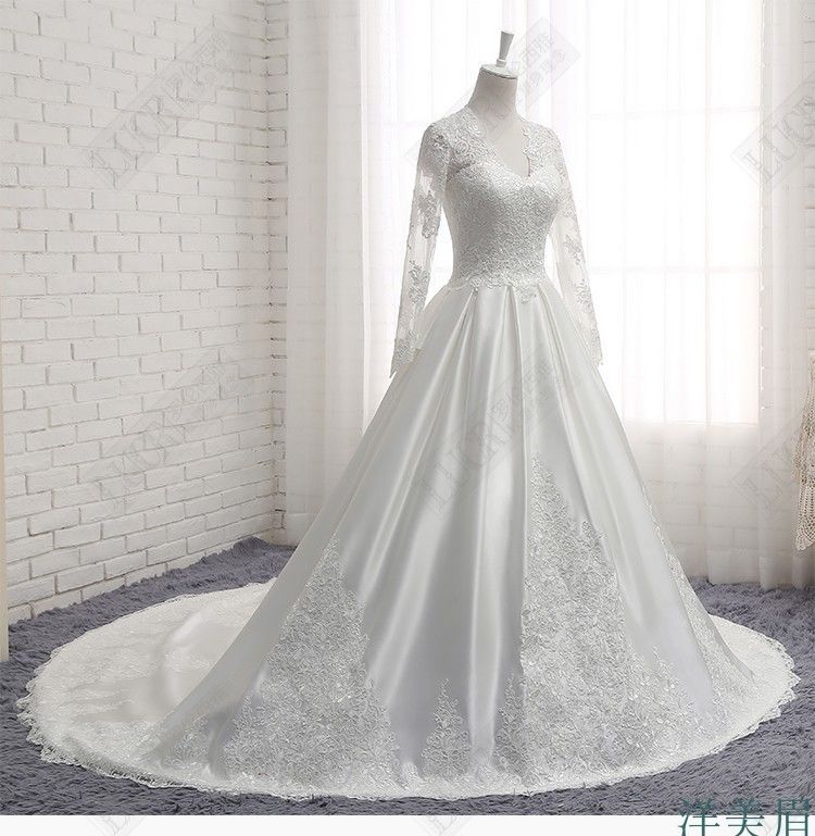 若者の大愛商品 トレーン 7号9号 ウエディングドレス New Aラインドレス Gcd 背中編み上げ フォトウエディング ロングドレス 大人 オフホワイト ウエディングドレス Williamsav Com