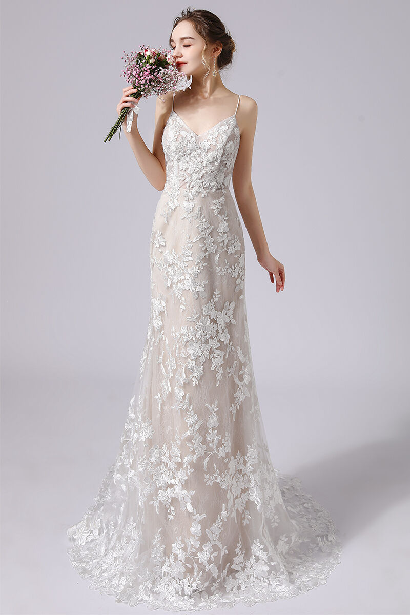 ビーズ刺繍リメイク前上がりメッシュフィッシュテールドレス結婚式ウェディング二次会 ビーズ刺繍リメイク前上がりメッシュフィッシュテールドレス結婚式