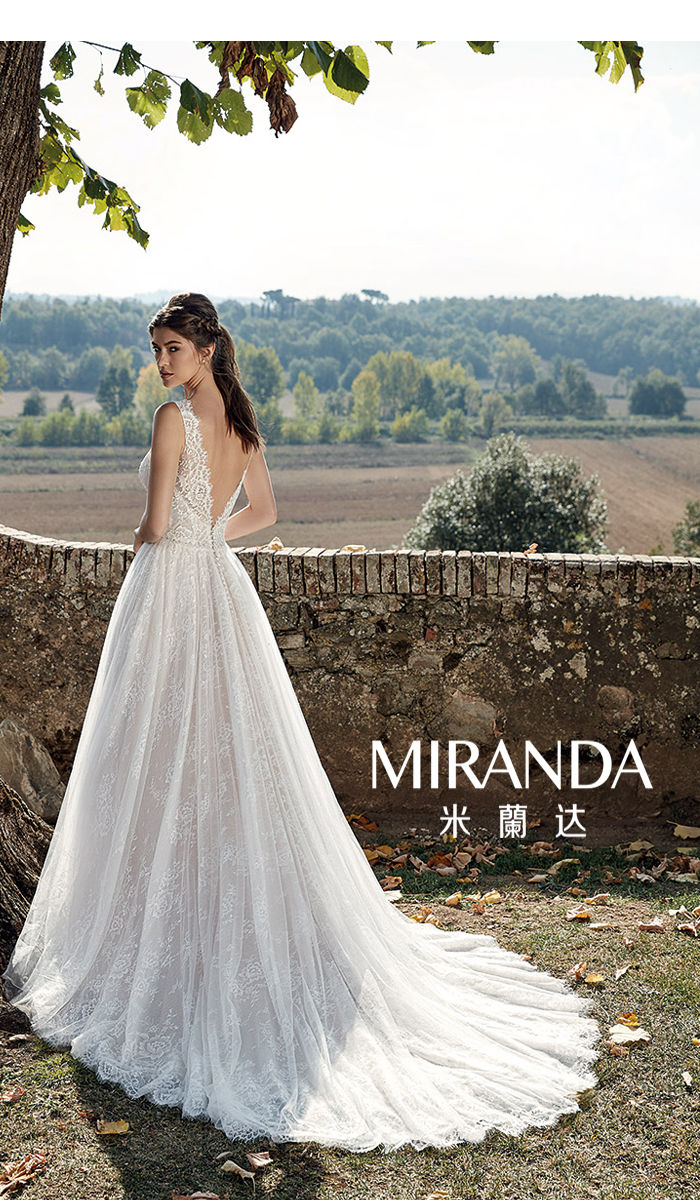 最終値下げ 優雅なシルエ ホワイト ミニトレーン タンクトップ Vネック ウエディングドレス ウェディングドレス