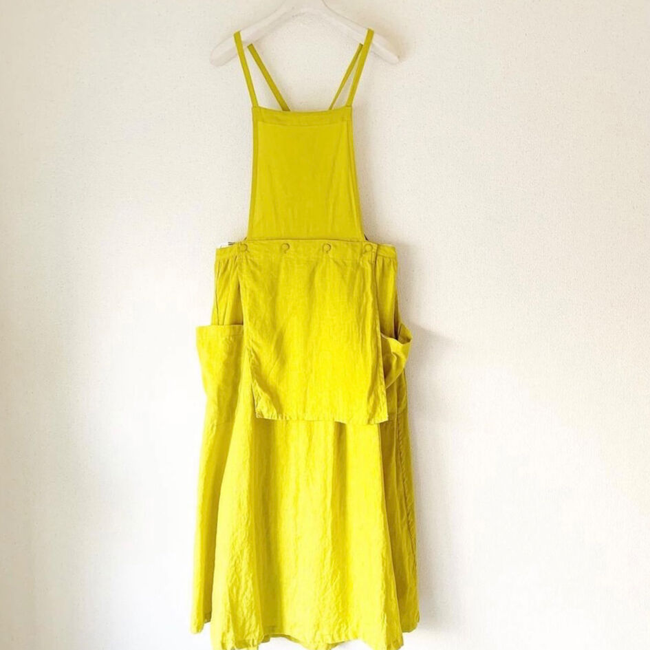 青山有紀さん tokyodress boutique コラボ割烹着ドレス