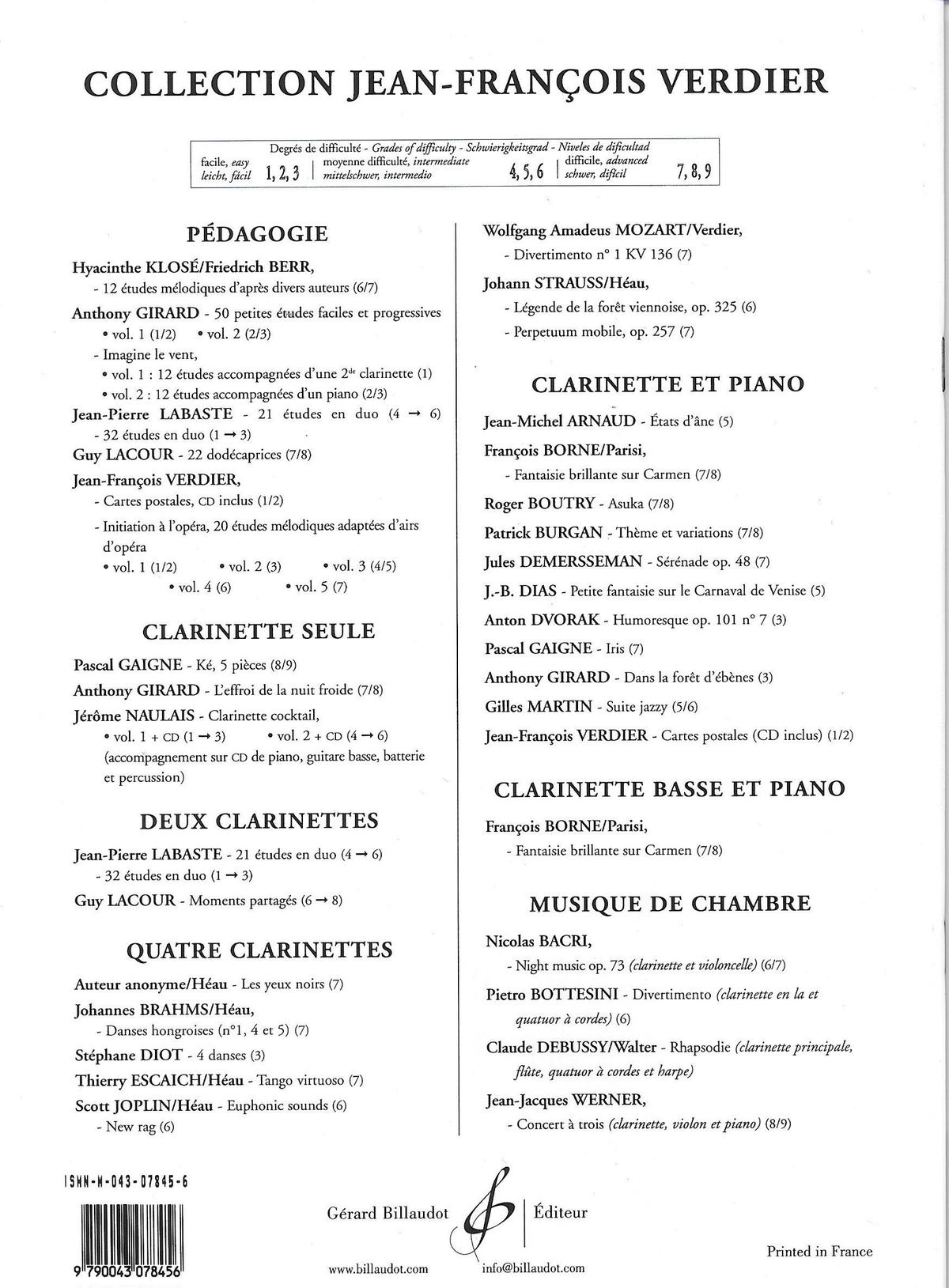 楽譜 ウェーバー/小協奏曲 作品26 【Clarinet Solo&Clarinet Quartet 楽譜 ウェーバー/小協奏曲 作品26 【Clarinet Solo&Clarinet Quartet