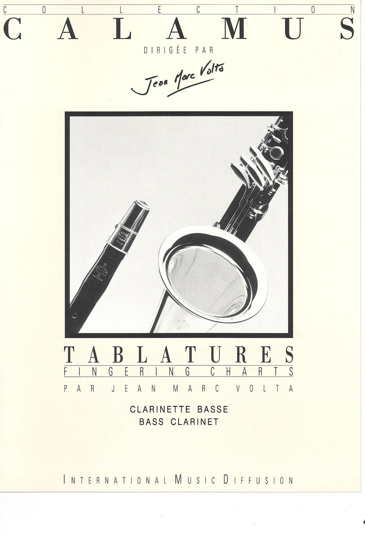 Imd5 V M ヴォルタ バスクラリネット運指表 クラカンマルシェ