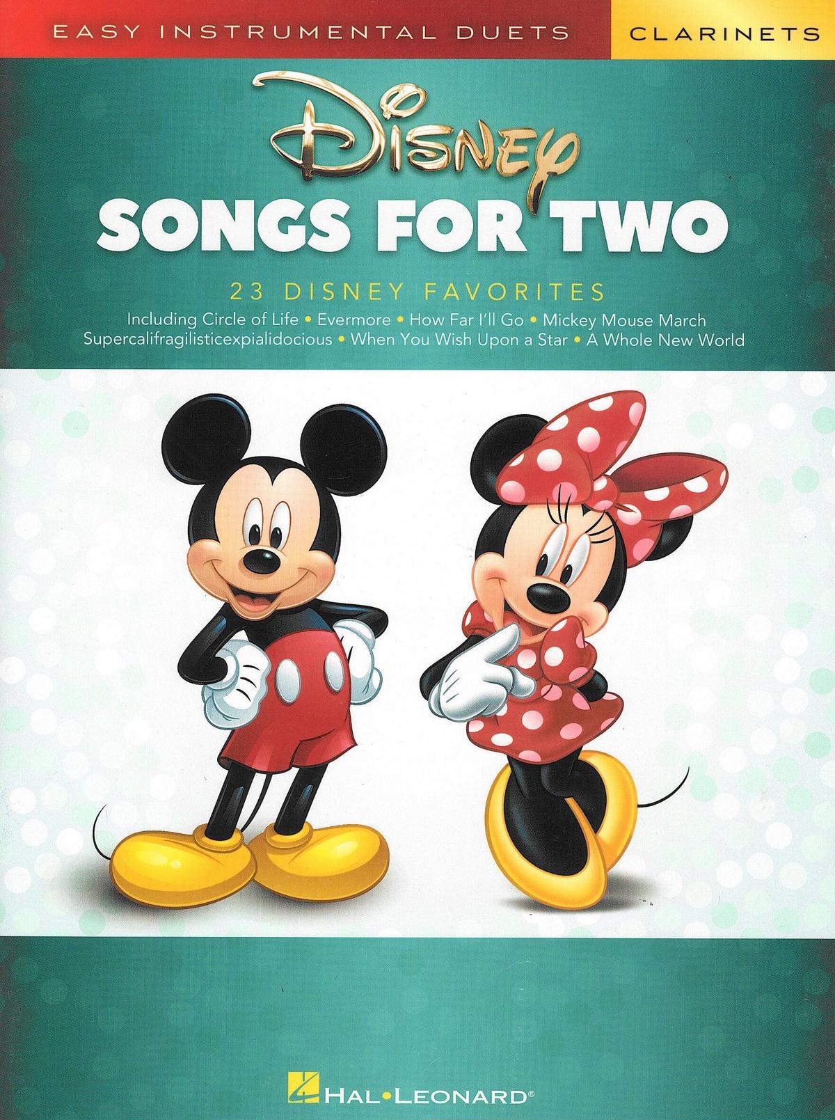 アラン メンケン 他 クラリネット二重奏のためのディズニー曲集 ディズニ