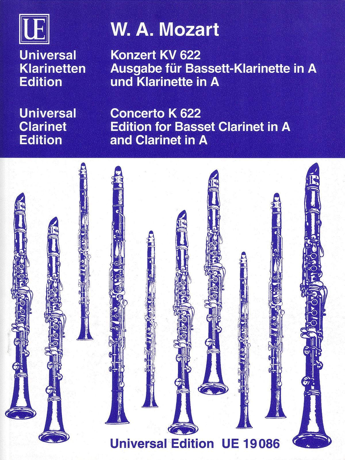 Ue W A モーツァルト クラリネット協奏曲イ長調 Kv 622 クラ Ue W A モーツァルト クラリネット協奏曲イ長調 Kv 622 クラ