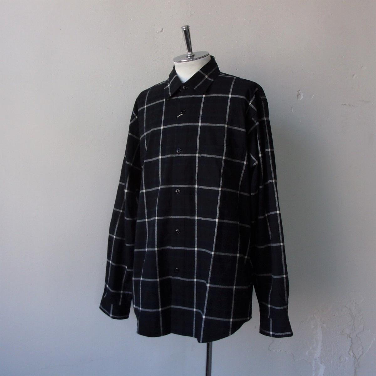 GOLD / ゴールド：NEL CHECK REGULAR COLLAR SHIRT：22A-GL28774
