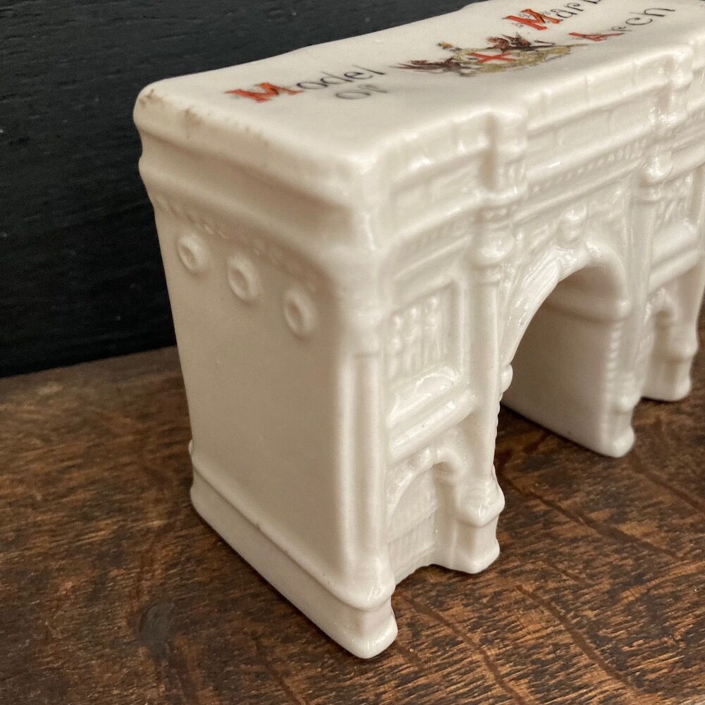 Marble Arch pottery アンティークマーブルアーチ置きもの ロンドン土産