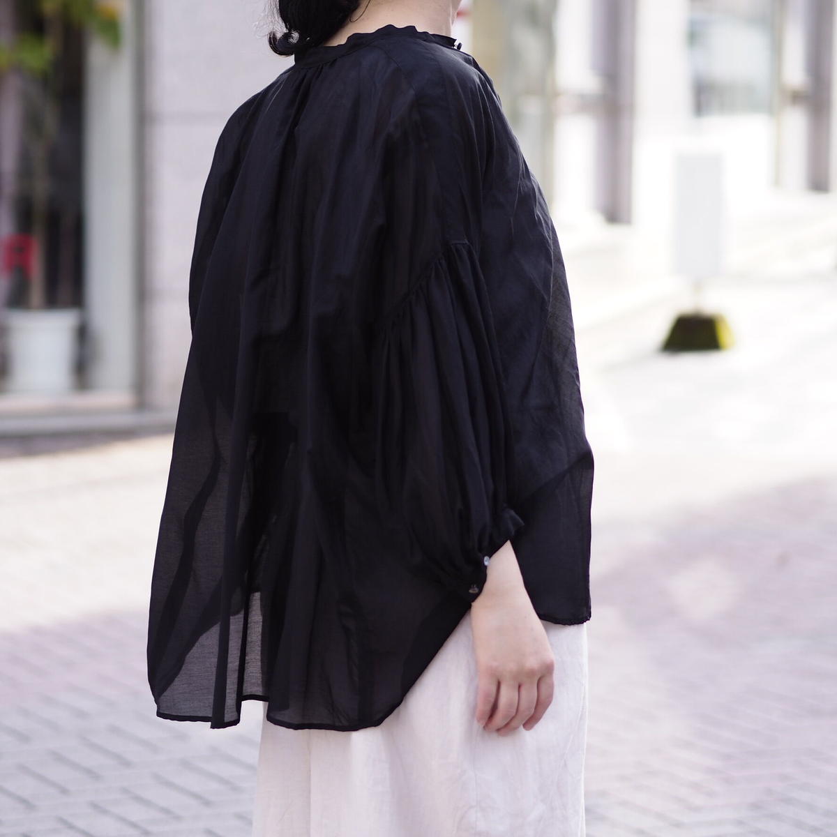 最大70%OFFクーポン suzuki takayuki puff sleeve blouse Red 赤