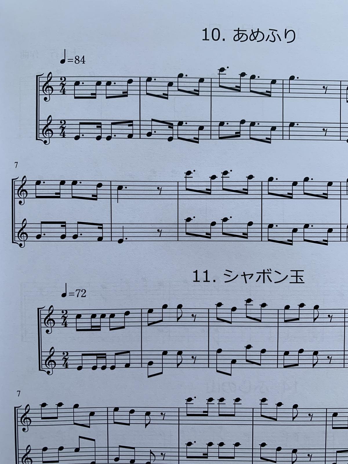 フルートデュエット 日本のメロディー 配送員設置