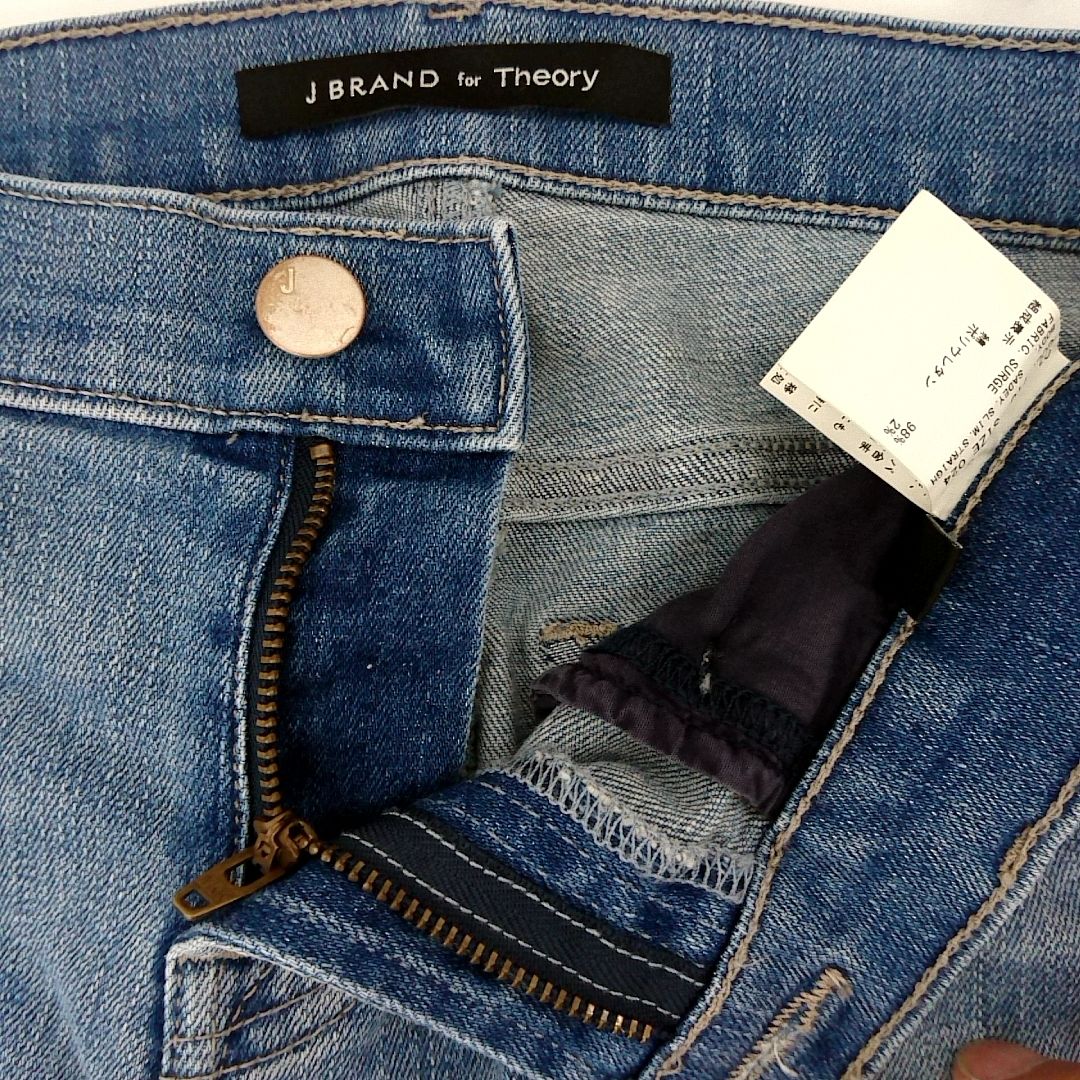 【Ladies】J BRAND for Theory ストレッチダメージデニムパンツ ...