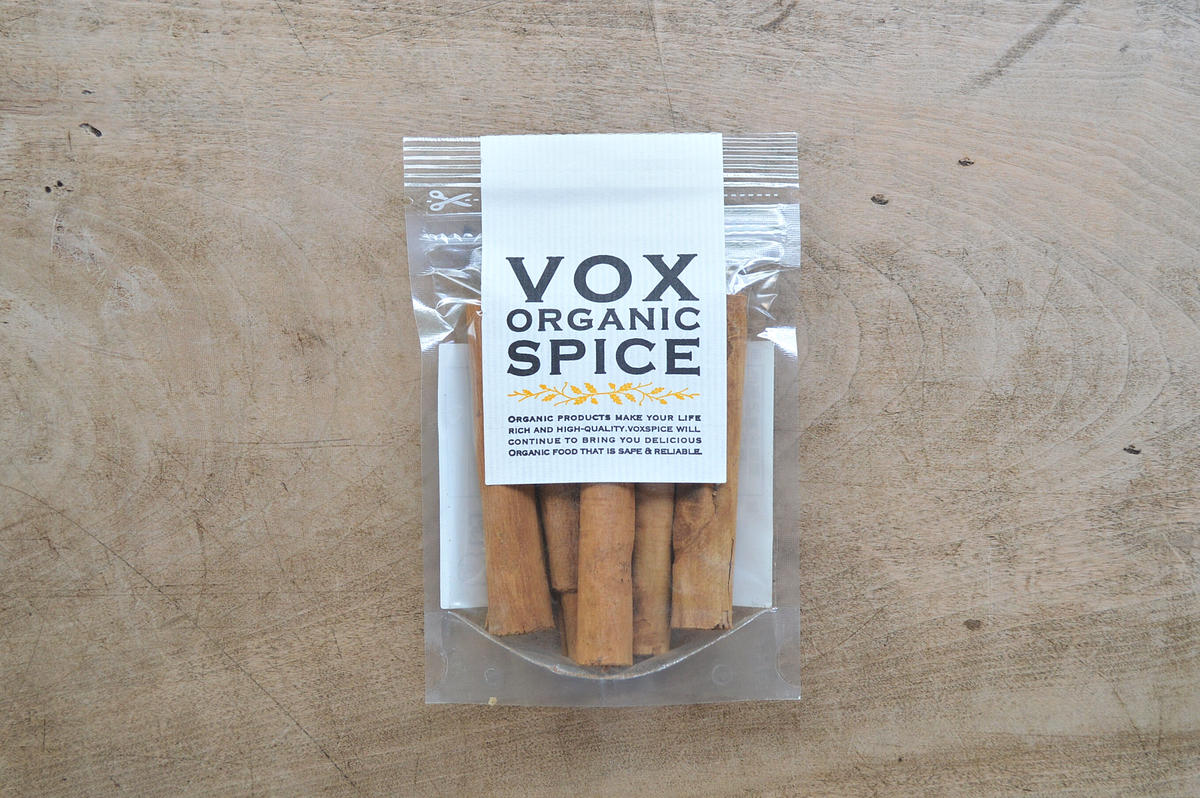 Vox オーガニック シナモンスティック 5本 暮らしの雑貨店 コネッタ