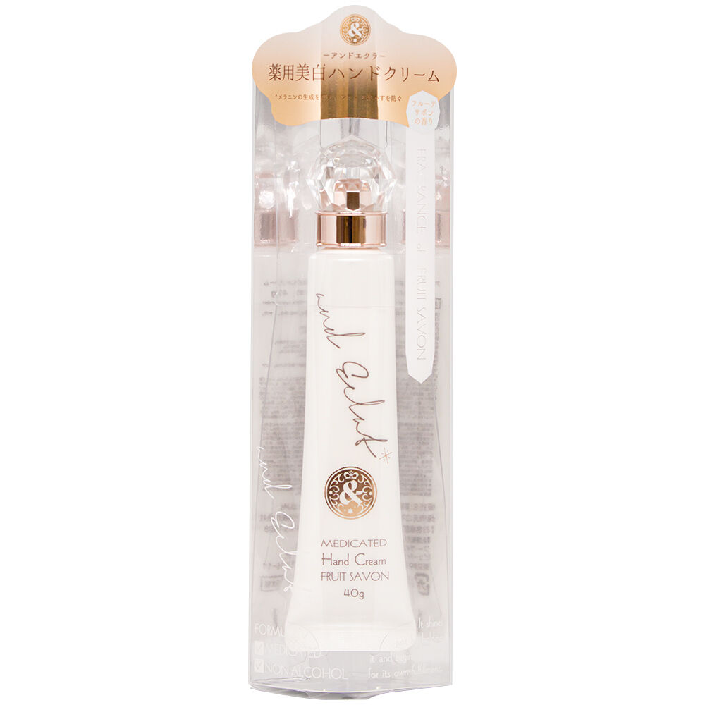 アンドエクラ 薬用美白ハンドクリームフルーテサボン 医薬部外品 40g Cosme Sty