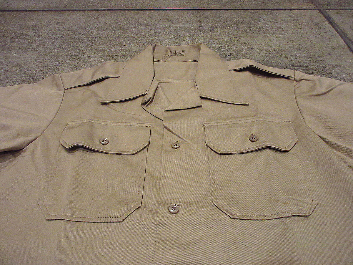 デッドストック 60s vintage us army チノシャツ リメイク 首都圏激安