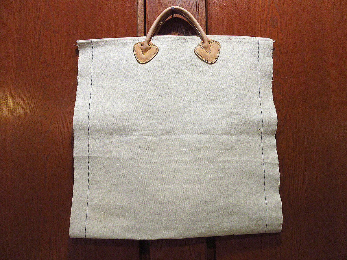 ビンテージ80's○L.L.Beanレザーハンドルキャンバスログキャリー ビンテージ80's○L.L.Beanレザーハンドルキャンバスログキャリー