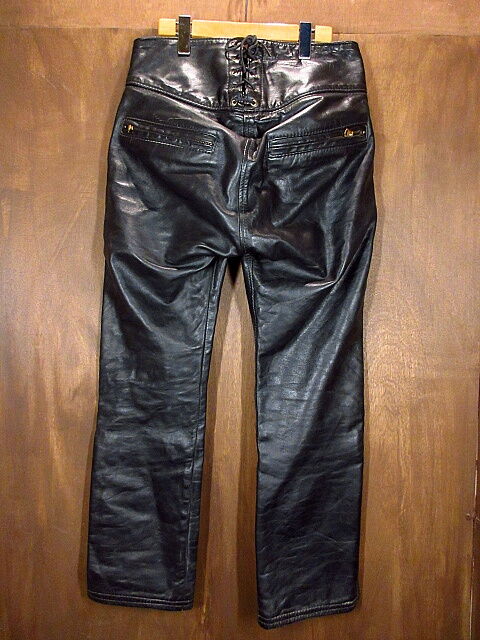 ビンテージ60's○Langlitz Leather モーターサイクルレザーパンツ ビンテージ60's○Langlitz Leather モーターサイクルレザーパンツ
