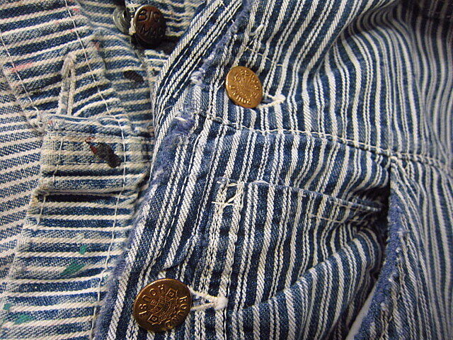 VINTAGE】1950's “ROUND HOUSE“ ランダムヒッコリー | lojacapellani