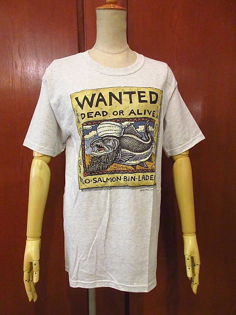 2000's RAY TROLLビン・ラーディンパロディアートTシャツsizeS○200618...