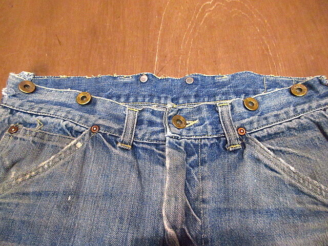 アウトレット 美品 激レア40.50sビンテージLeeサスペンダー付き