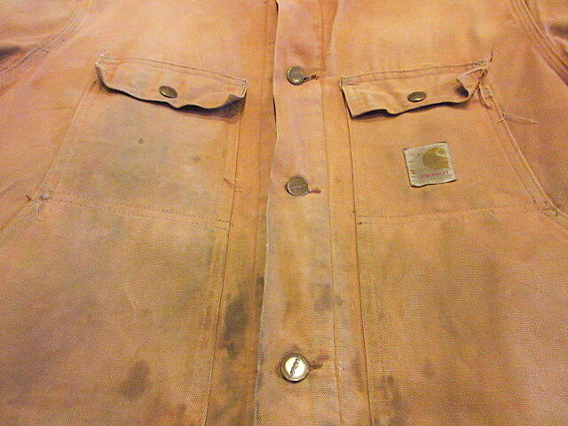 1年保証』 WOODS ビンテージ ダック ハンティングジャケット XL程 裏