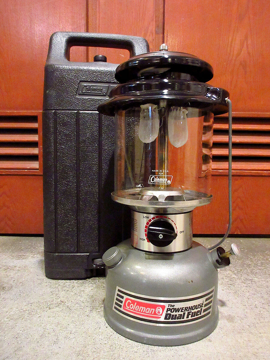 Coleman - 1990年11月　美品　コールマンDUALFuel 大型ランタン295 Coleman - 1990年11月 美品 コールマンDUALFuel 大型ランタン295