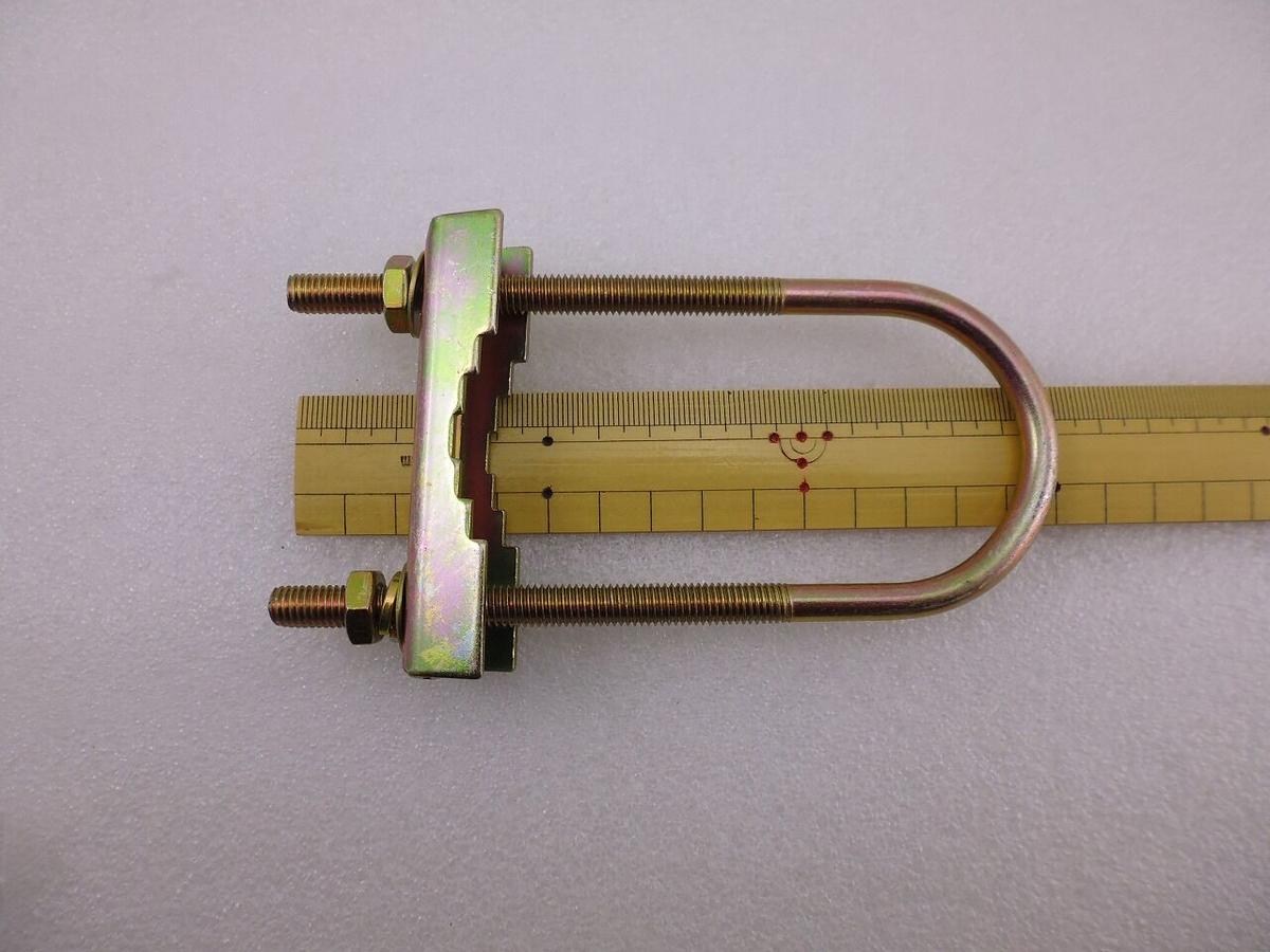 Uボルトブラケット 60mmピッチーH150mm ( ZHWHAM116 ) 高品質...