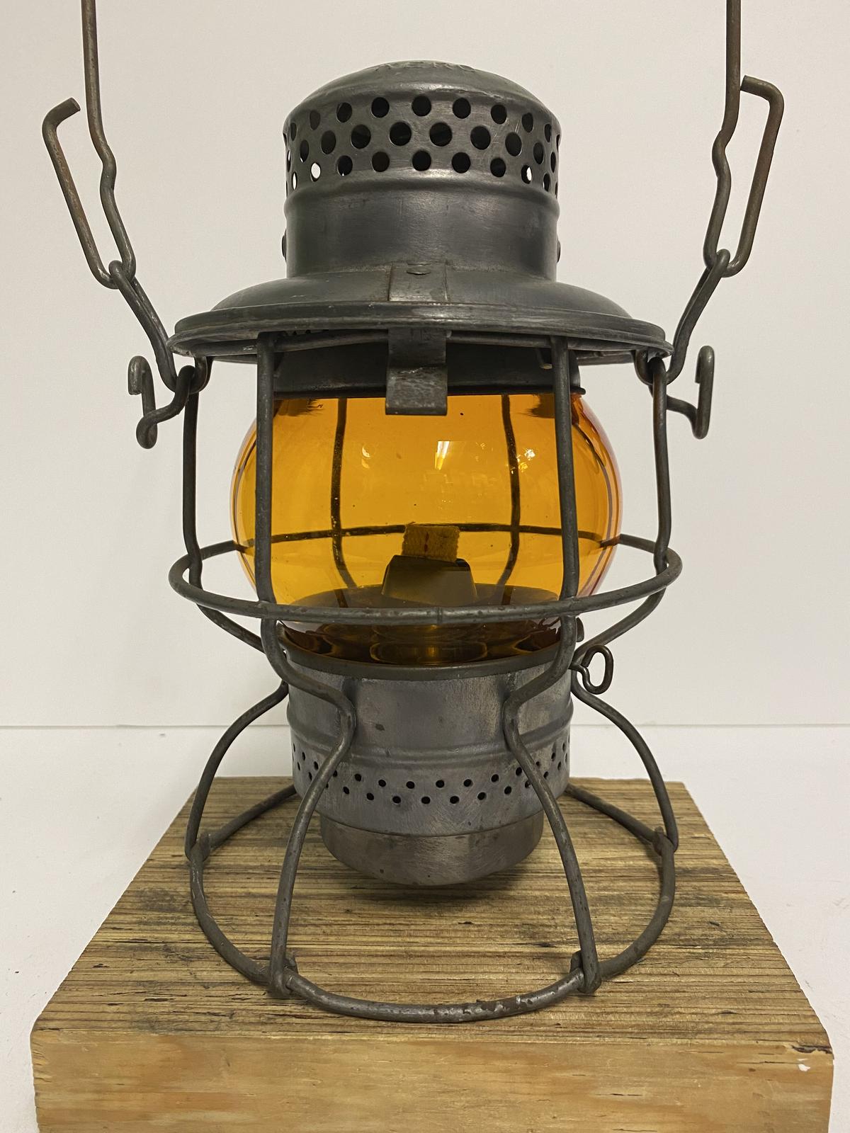 極上美品　Adams & Westlake Railroad Lantern ベルボトム　アドレイク レイルロード ビンテージオイルランタン 極美‼️ADAMS & WESTLAKE 『PULLMAN』レイルロードランタン