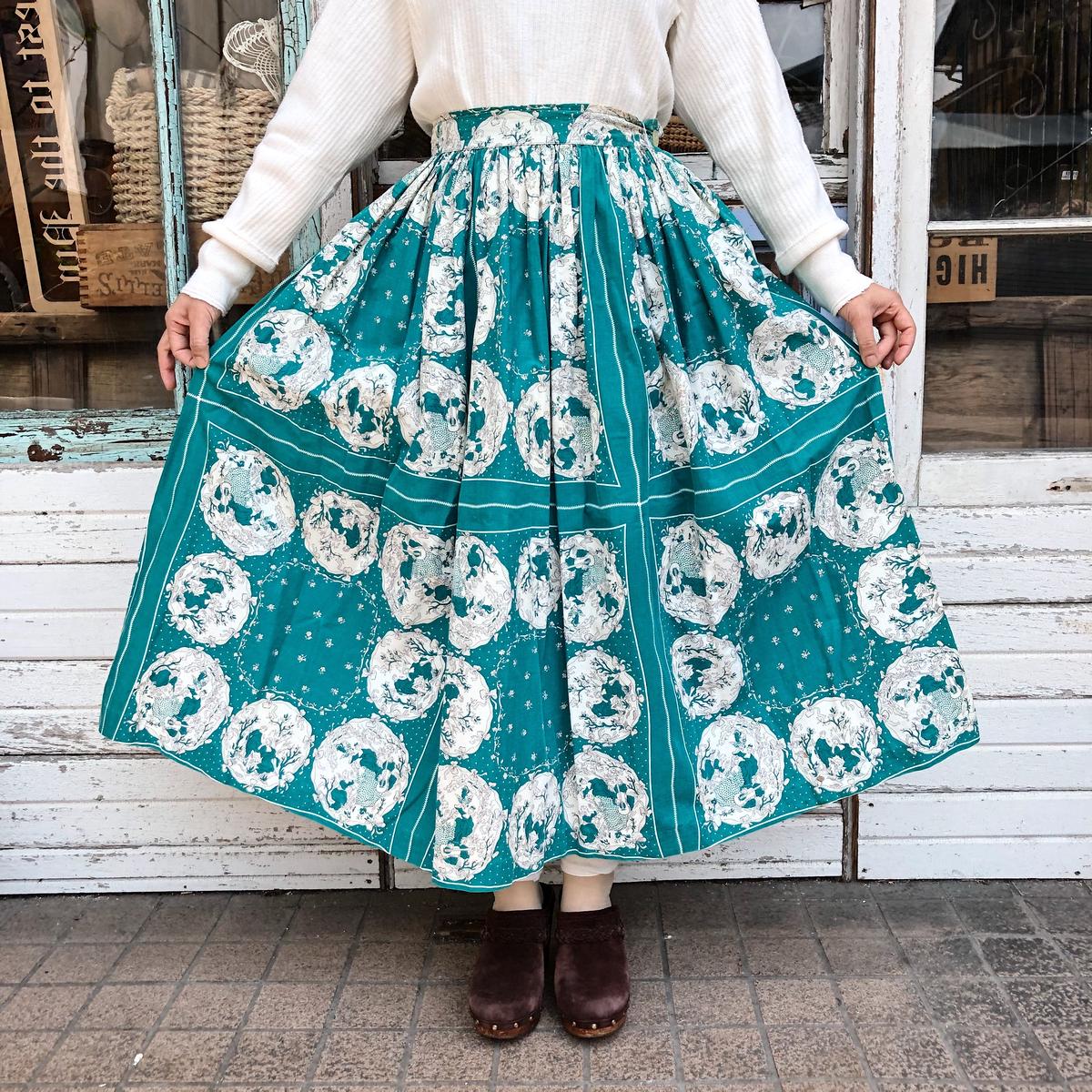 期間限定30%OFF! 【一点物!!】涼しげ 透け感♪ 着物スカート