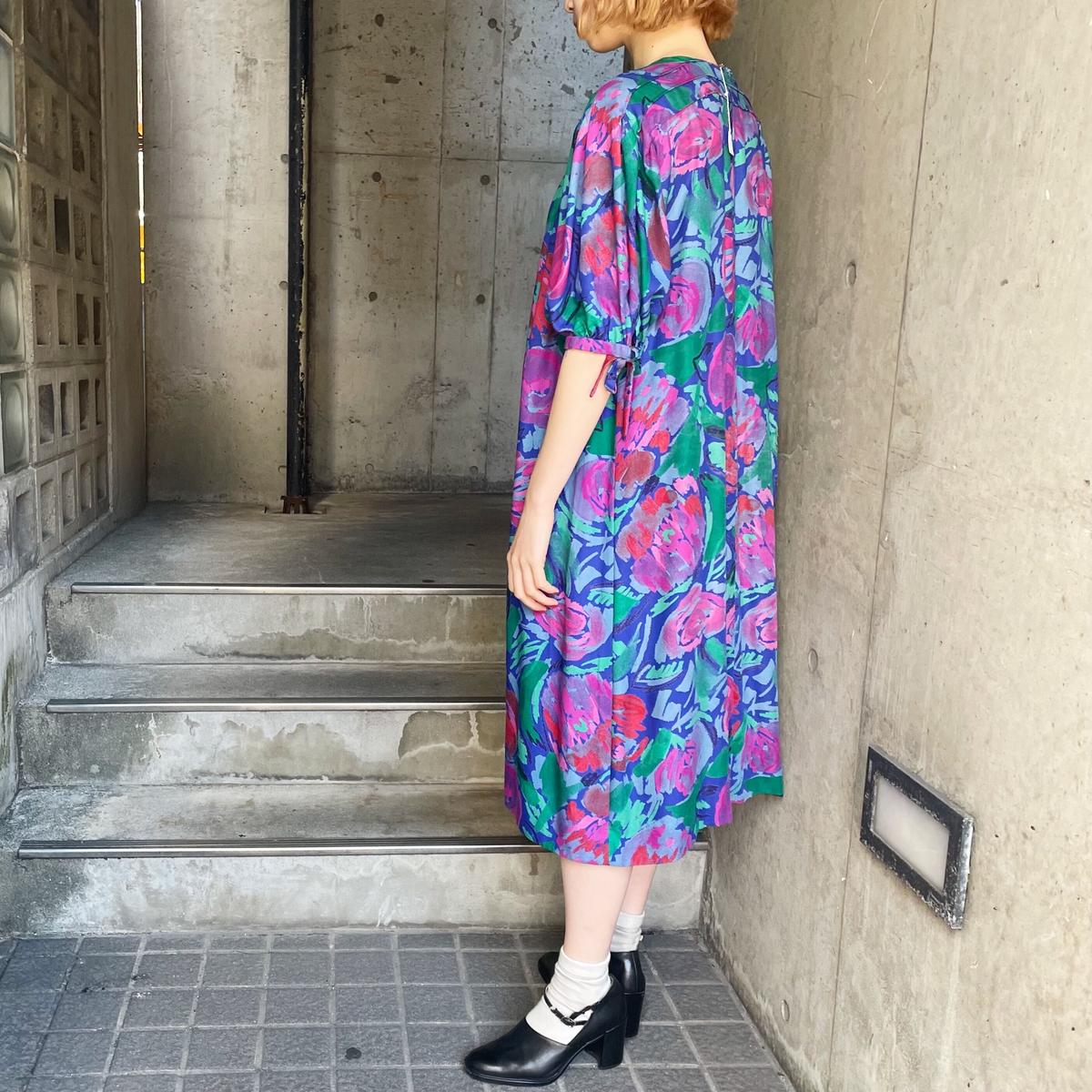 安心の正規品は vintage 浮世絵美人画 レーヨンワンピース www.laessa.fr
