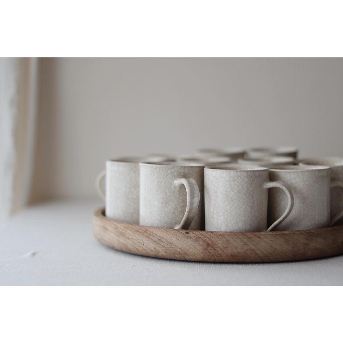 塚崎愛megumitsukazakiマグカップ艶貫入 M