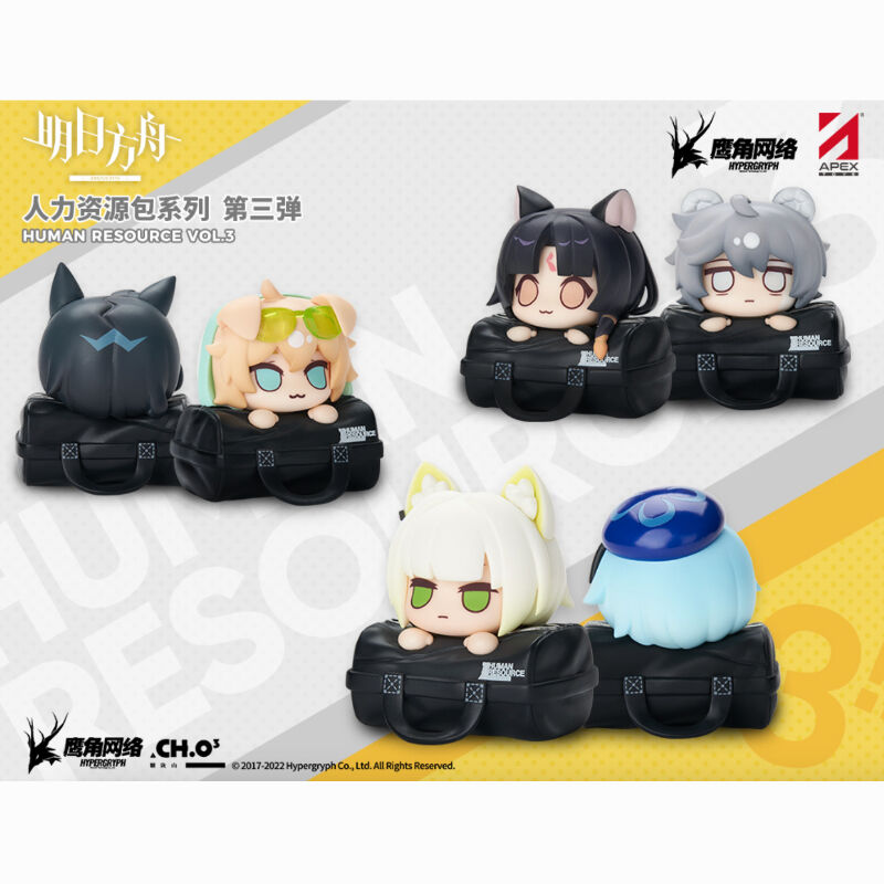 公式】アークナイツ 人材発掘SDフィギュア 第3弾セット