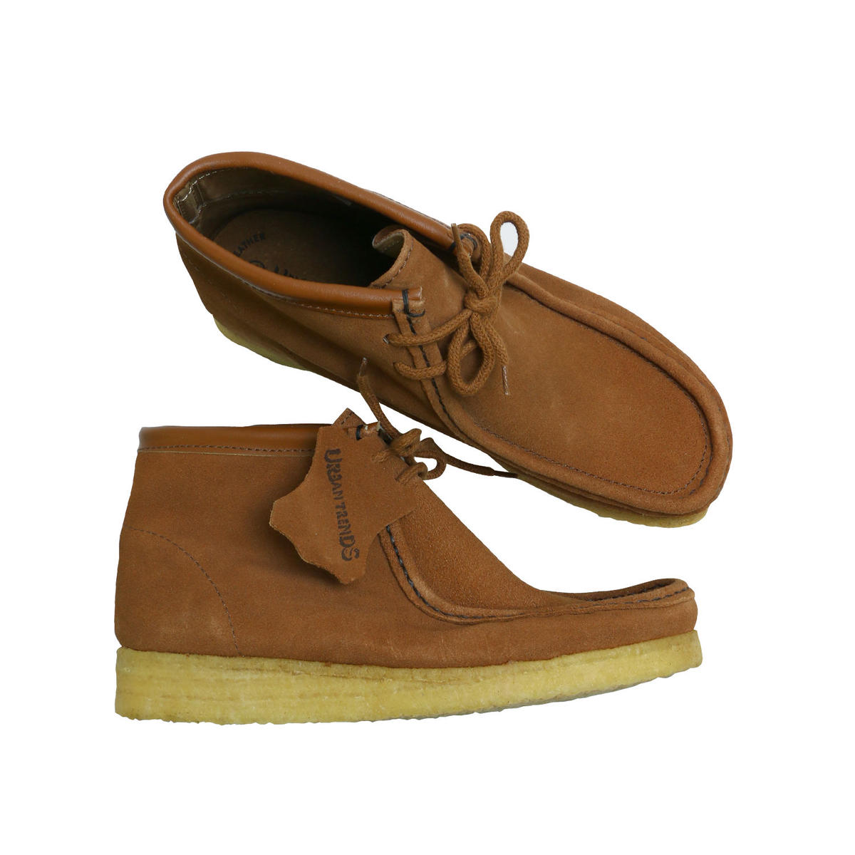 Urban Trends Wallabee Boots Rust Suede Dead