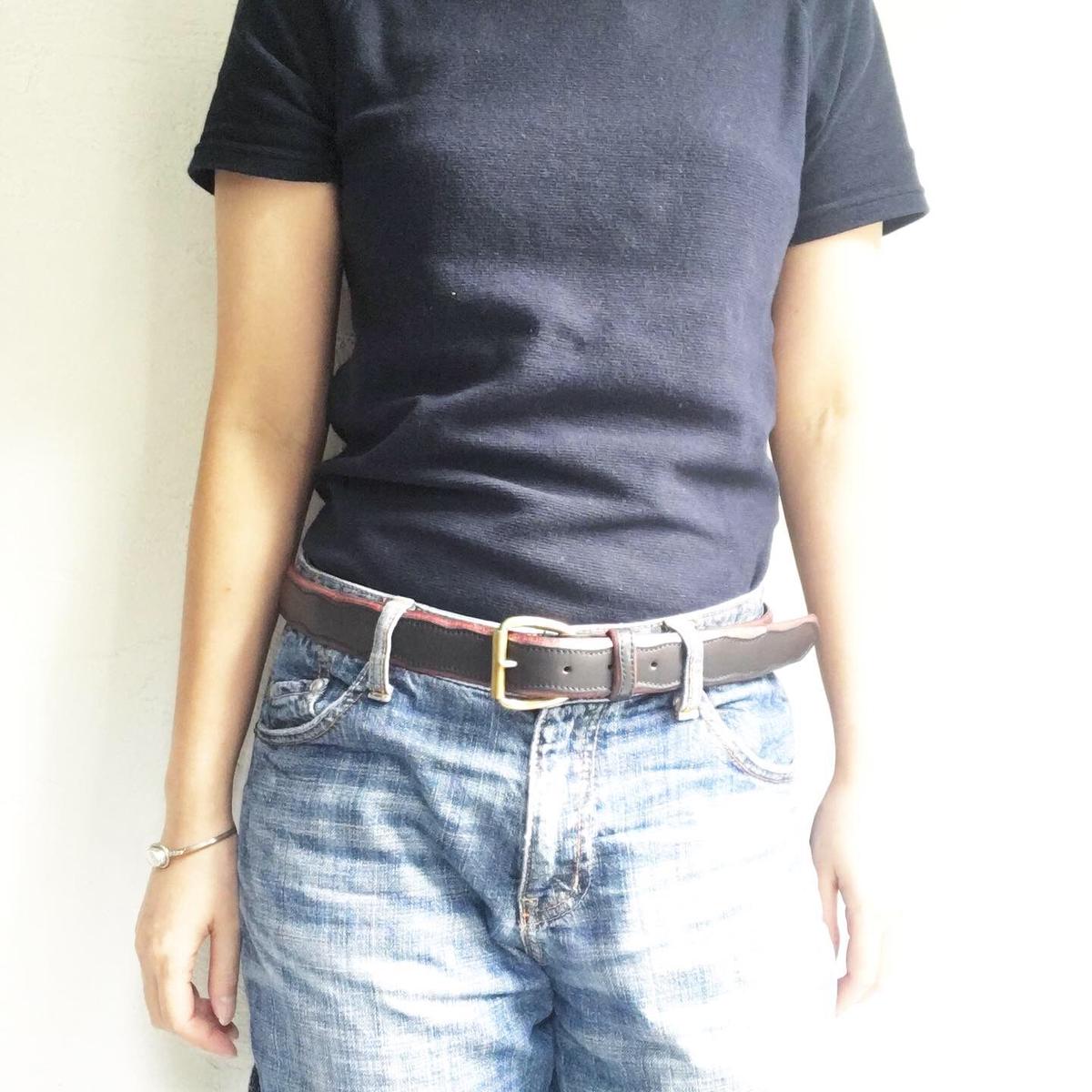 FROST LEATHER BELT Damasquina Store