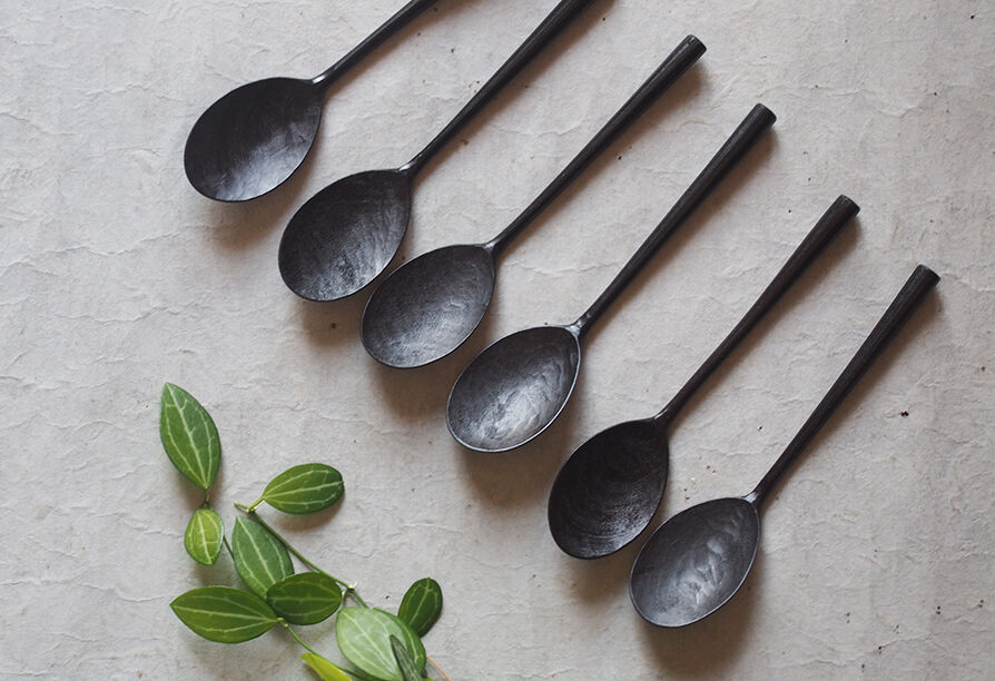 湯浅ロベルト淳　カトラリーセット 湯浅ロベルト淳さんのカトラリーセット