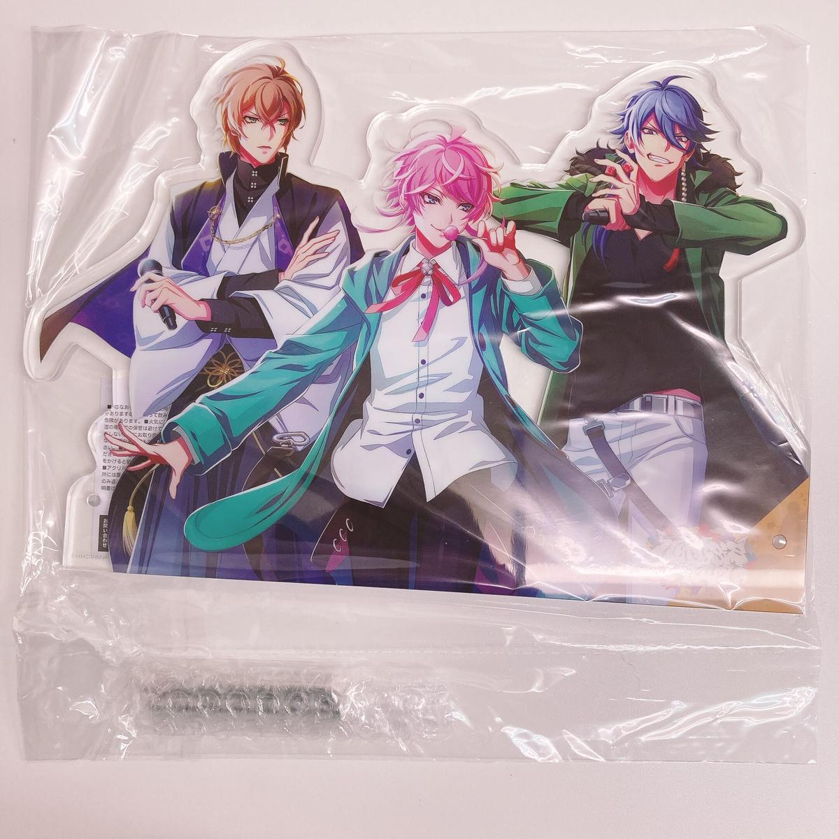 ヒプノシスマイク FlingPosse アクリルブロック 3個セット KING