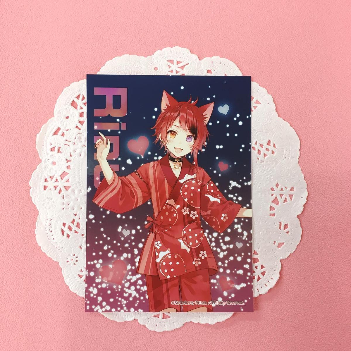 すとぷり ラッピング In ファミリーマート池袋 ラッピング店舗限定 ランダムブロマイド 莉犬