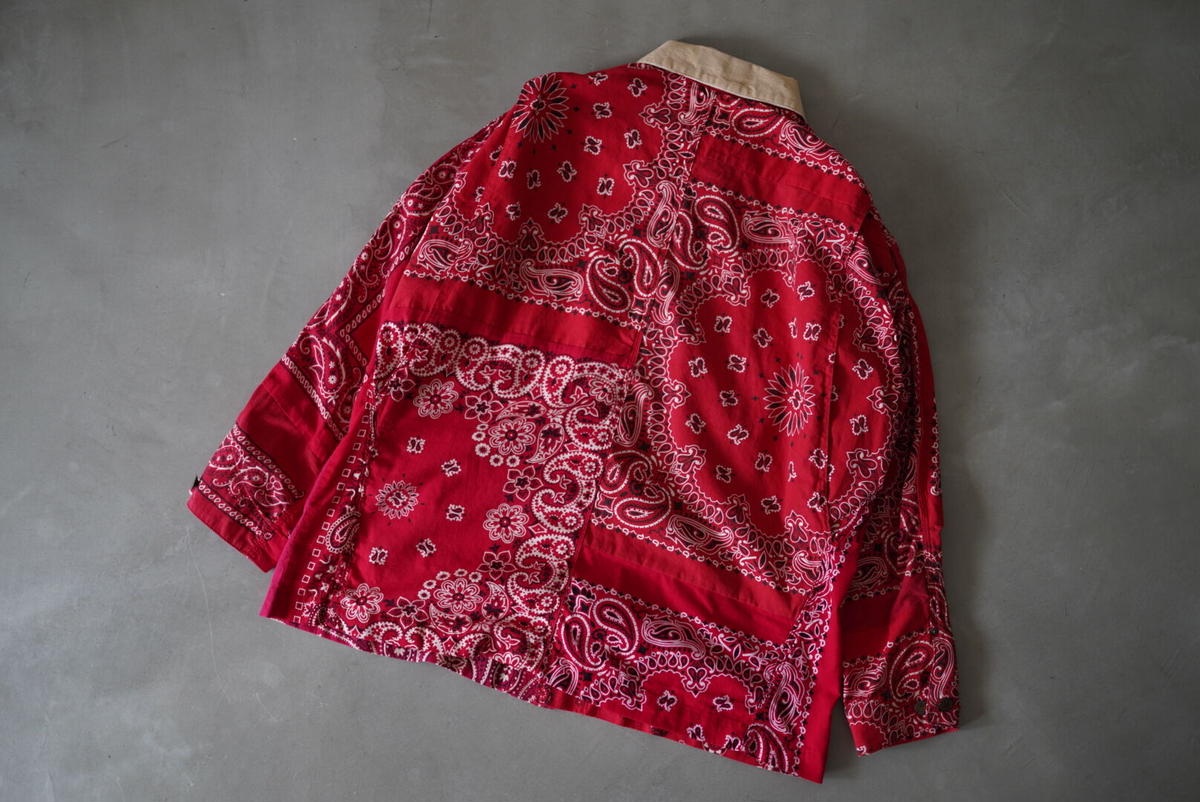 BANDANA BURN COAT バーンコート ペイズリーバンダナ / READYMADE(...