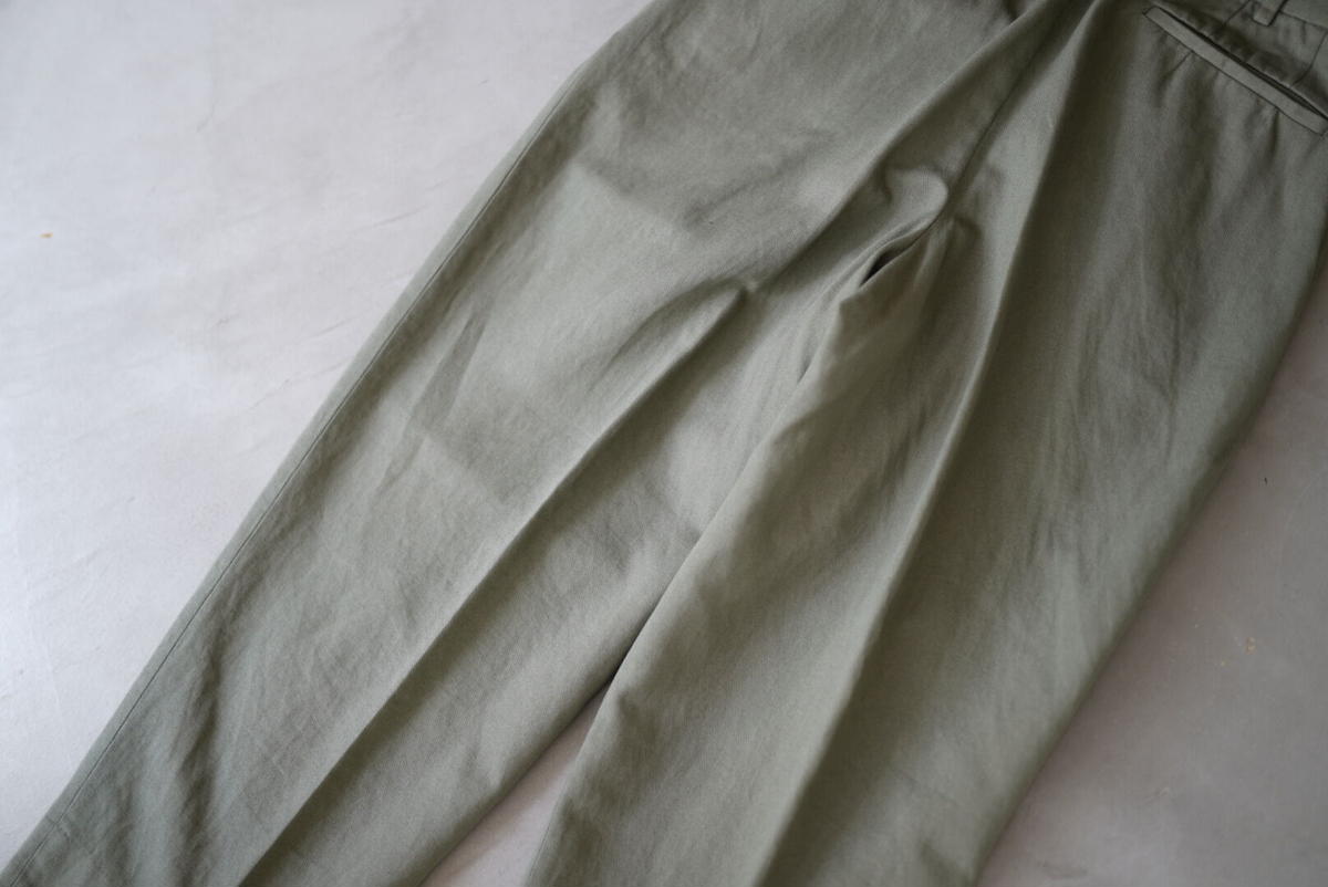 TROUSERS008 コットンリネントラウザーズパンツ / HEUGN(ユーゲン) | D' クーポン商品 heugn ユーゲン ストライプ パンツ リネン 2 スラックス