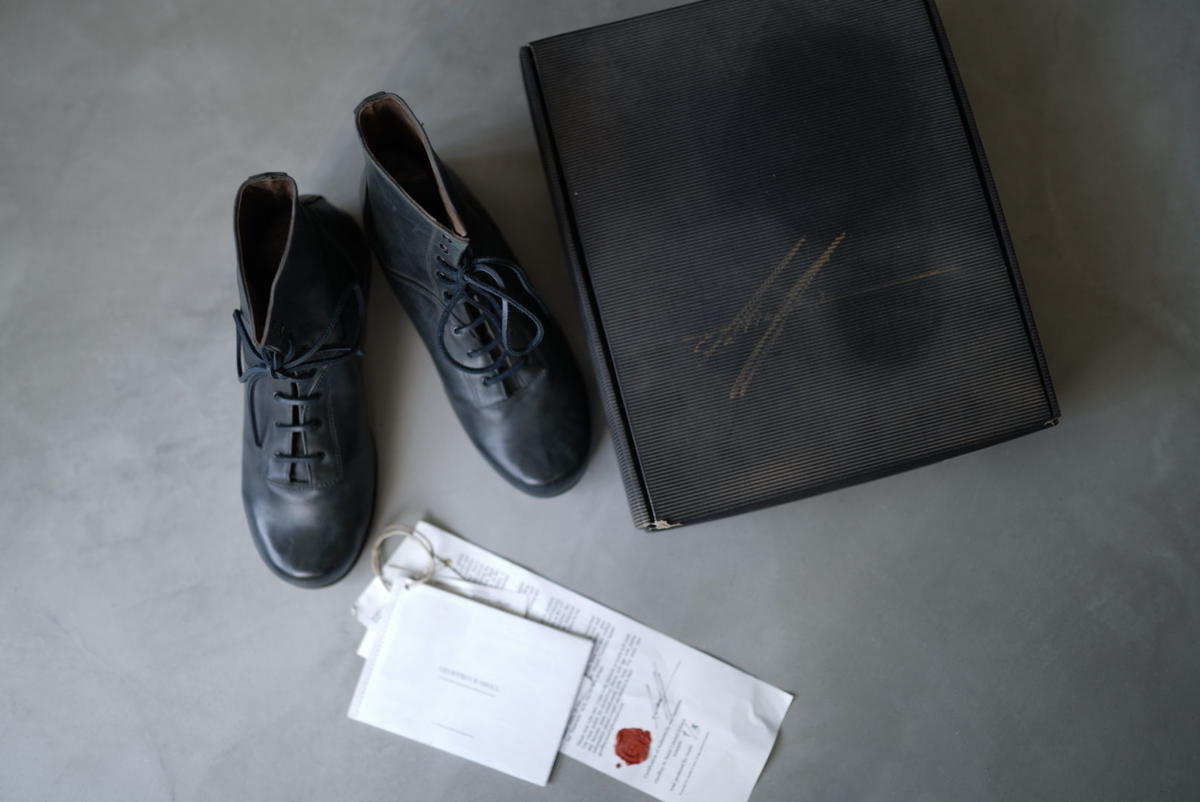 ミドルカットレザーブーツ / Geoffrey.B.Small(ジェフリービー