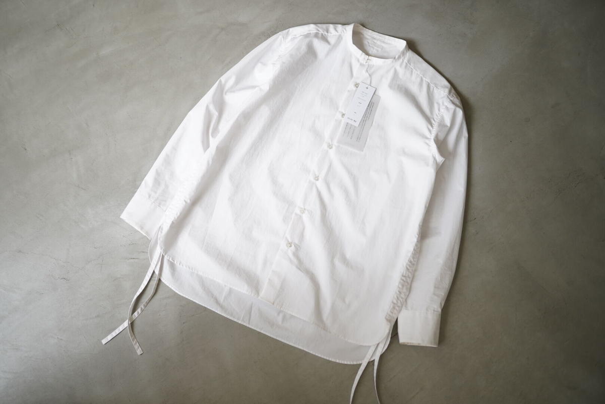 マリナボーダー 【新品】SEEALL / SILK OVERSIZED STRING SHIRT | irai