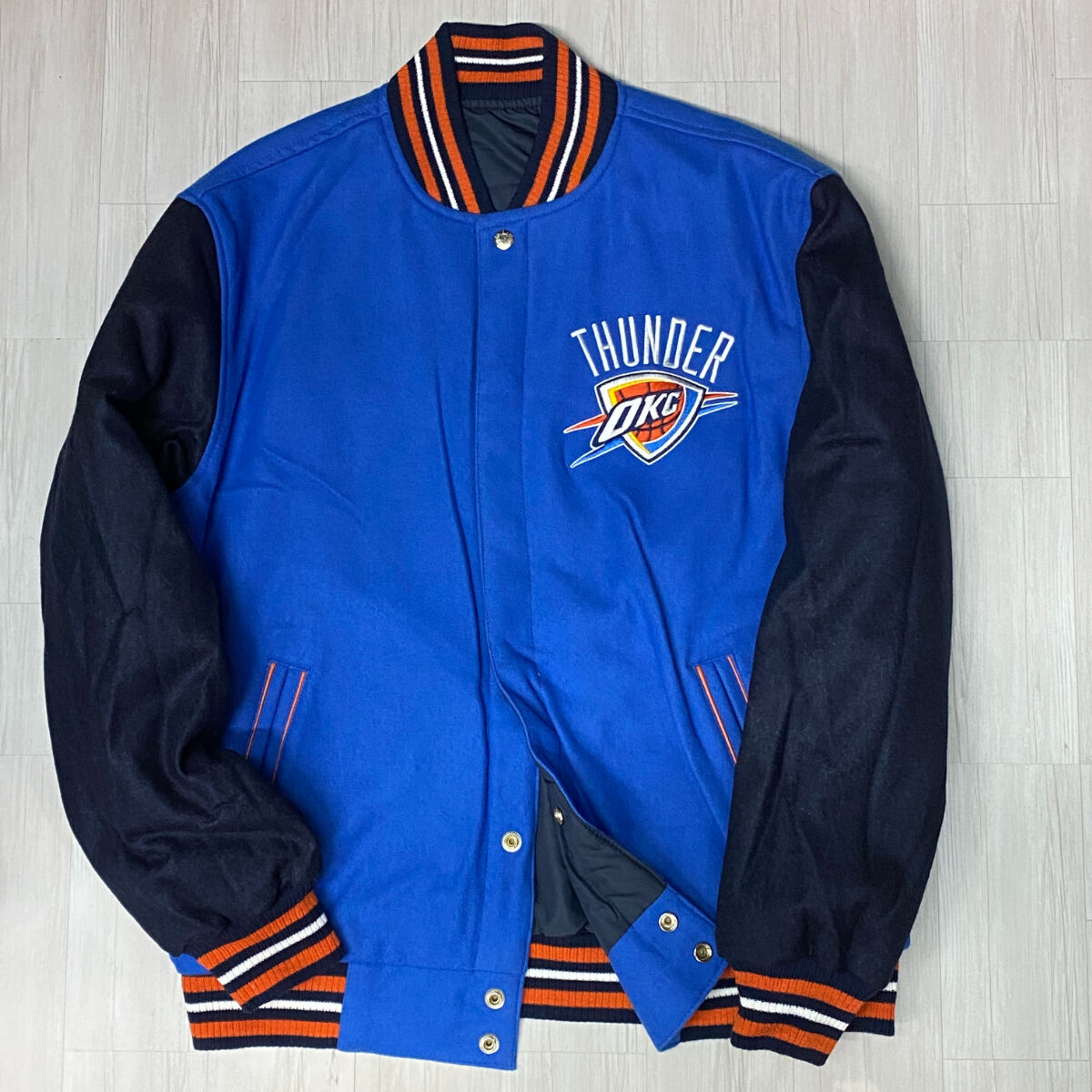 USA限定 JHデザイン NBA オクラホマシティ サンダー OKC リバーシブル