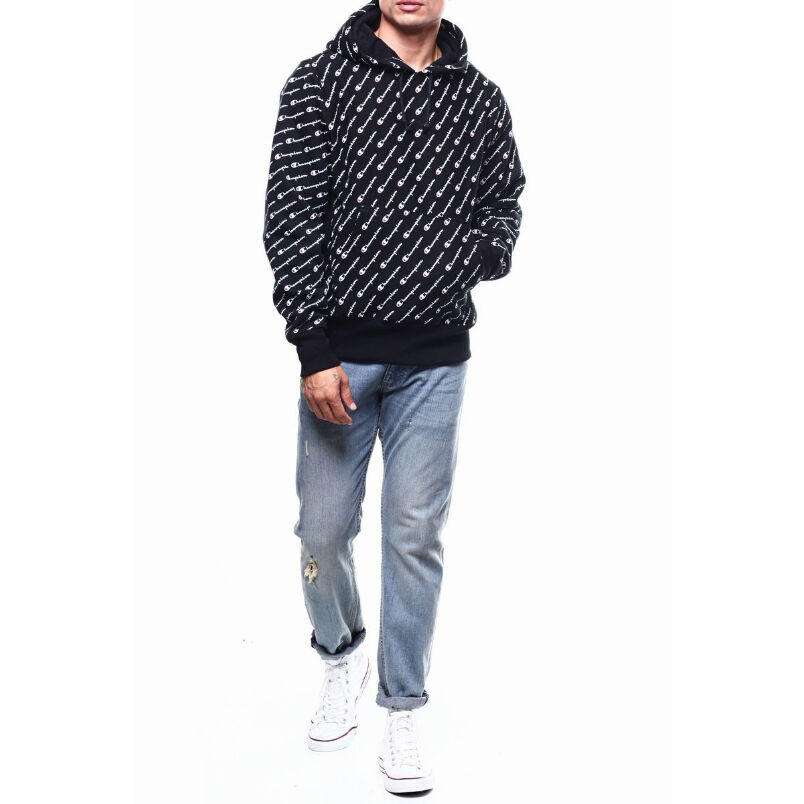 日本未発売 Champion USA チャンピオン 総柄 リバースウィーブ 日本未発売 Champion USA チャンピオン 総柄 リバースウィーブ