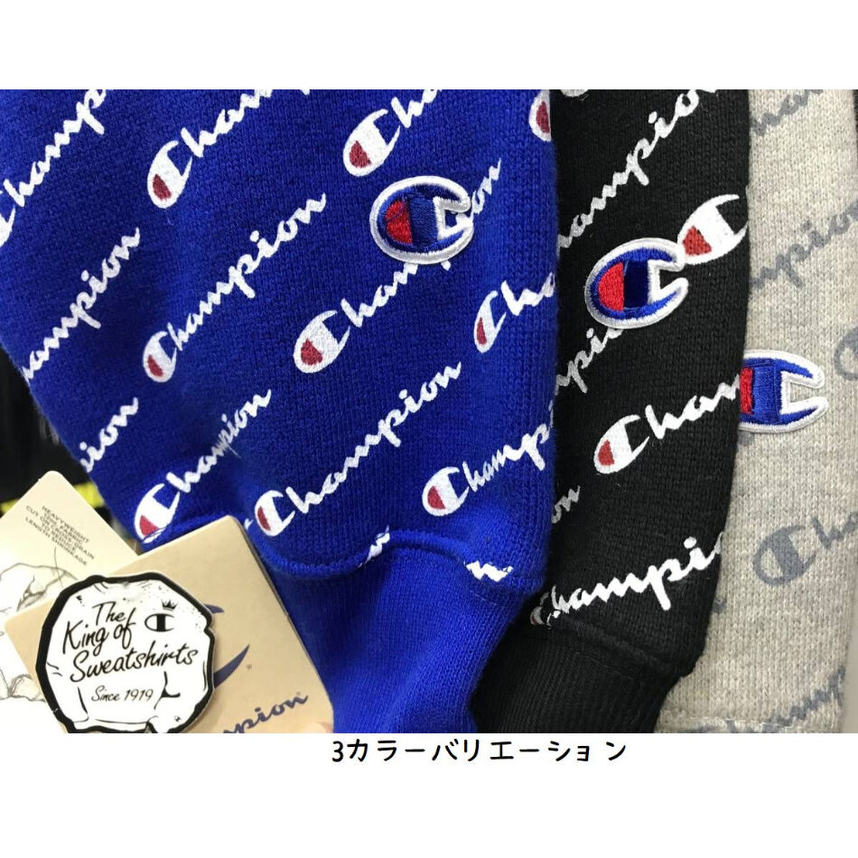 日本未発売 Champion USA チャンピオン 総柄 リバースウィーブ 日本未発売 Champion USA チャンピオン 総柄 リバースウィーブ