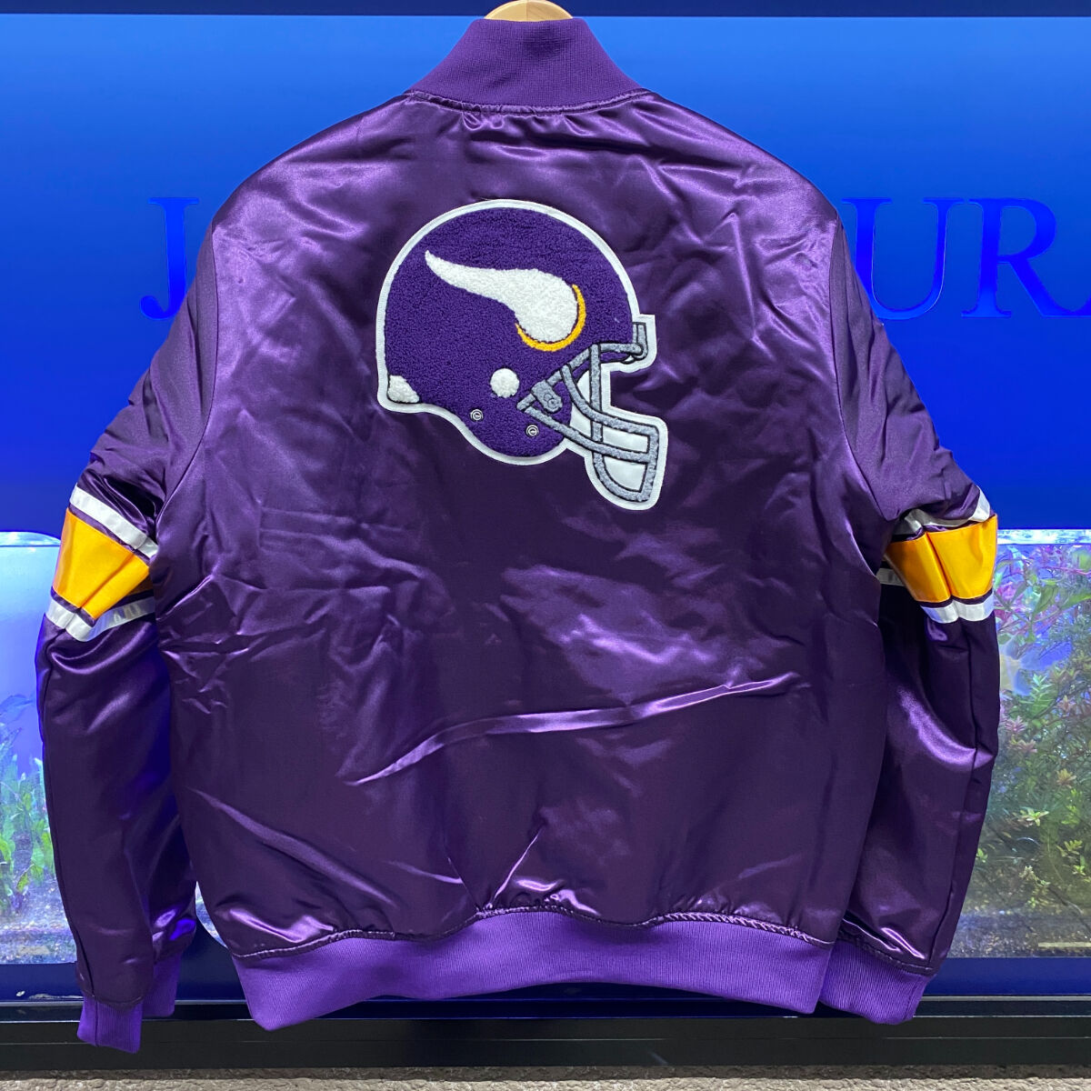 NFL バイキング ナイロンジャケット