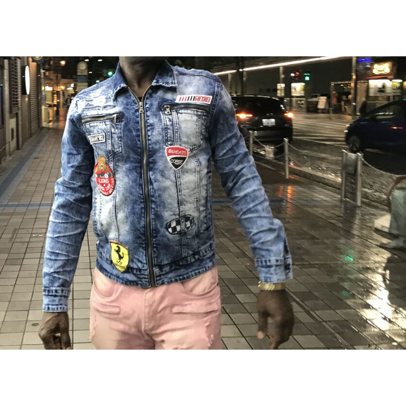 USAブランド Kloud9 クラウドナイン ライダース デニムジャケット G